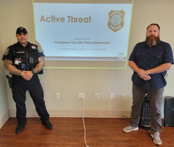 Parsippany Police Police Offer Active Threat Education to Community