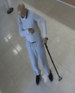 Police searching for bank fraud suspect