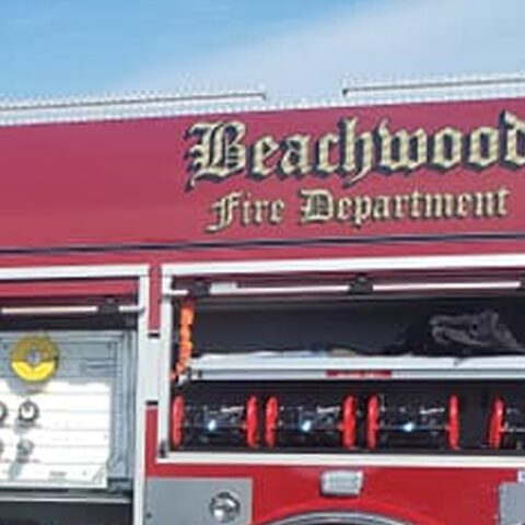 Fire damages home in beachwood - photo licensed by shore news network.