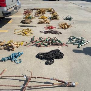 Bi-National Operation Yields Rifle, Ammunition, Makeshift Ladders