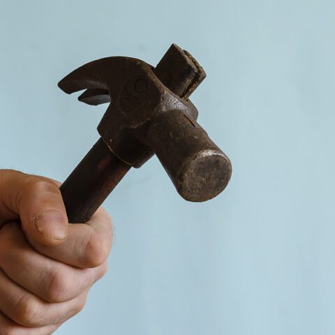 Glen burnie man charged for trying to break into apartment with hammer - photo licensed by shore news network.