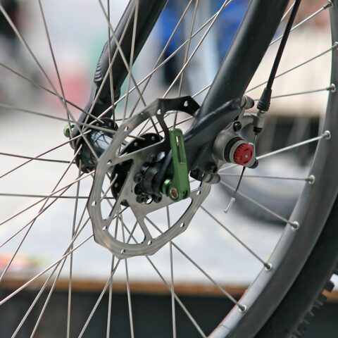 Bike wheel - file photo