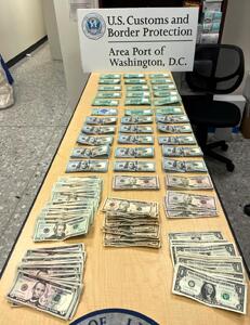 CBP Officers Seize $95K in Unreported Currency from Travelers at Dulles Airport
