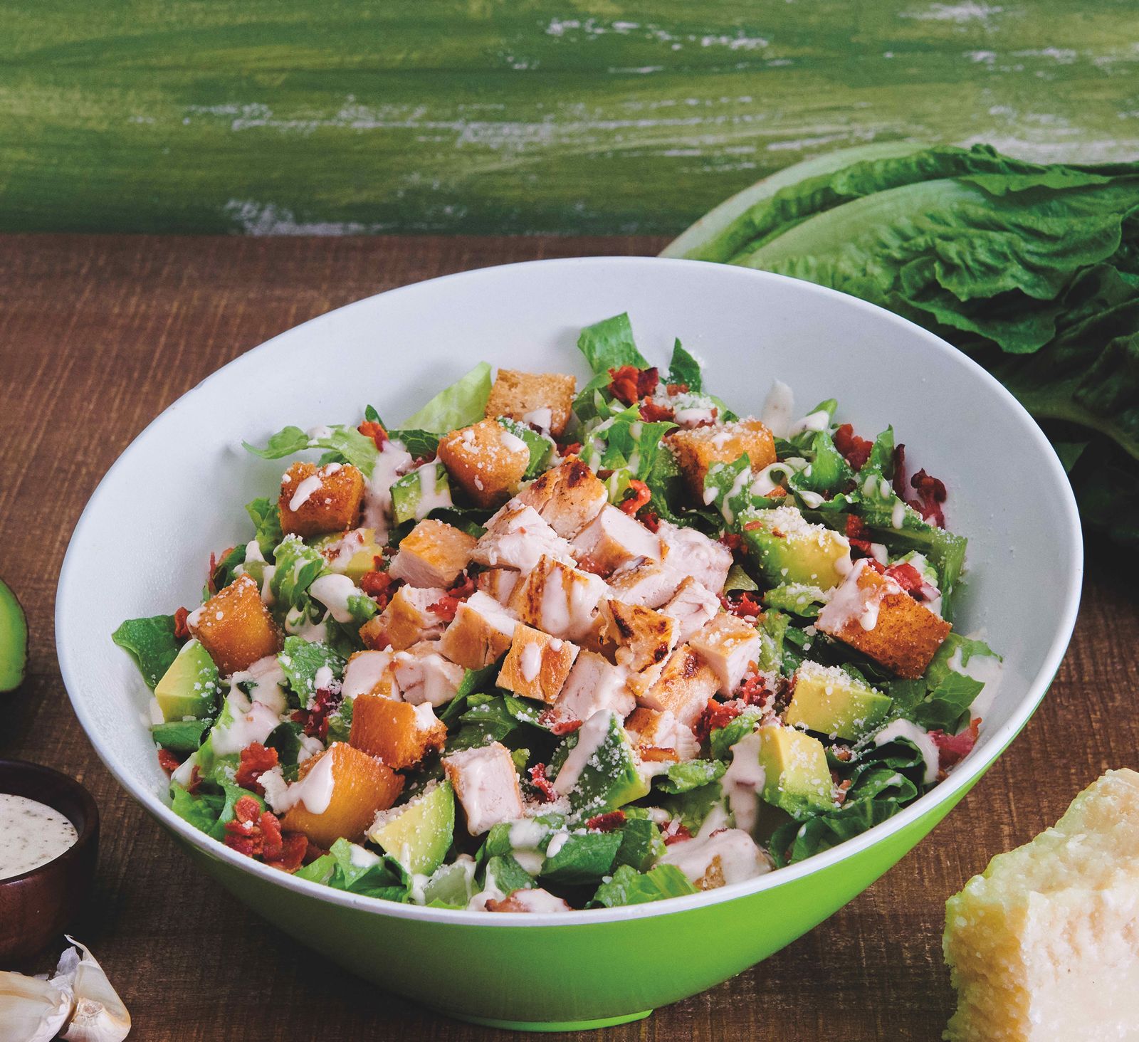 Farmer Boys Chicken Caesar Salad