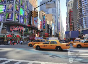 Woman slashed with box cutter in new york city's times square in broad daylight