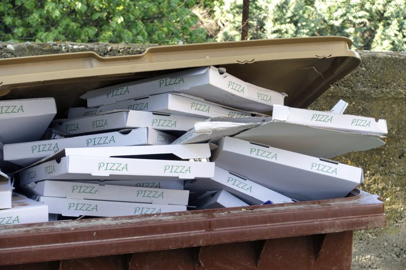 You Know You're From Jersey When Beaches Have Custom Pizza Box Recycling Bins at the Shore