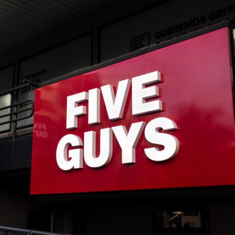 Five guys coming to shoppes at camden this fall - photo licensed by shore news network.