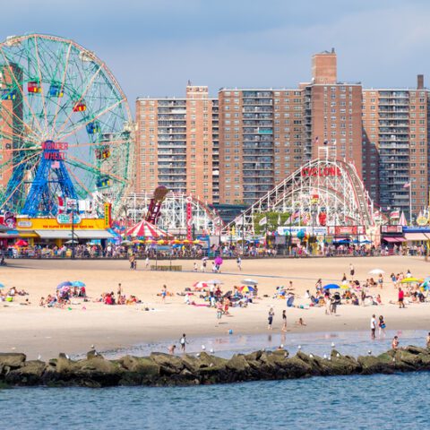Five shot, one dead as gunfire erupts at coney island boardwalk - photo licensed by shore news network.