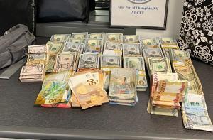 Fugitive From Justice Attempted to Leave the U.S. at the Champlain Port of Entry with $230,000 in Unreported Currency