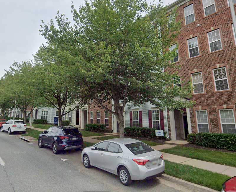 Vehicle crashed into multiple townhomes in Gaithersburg