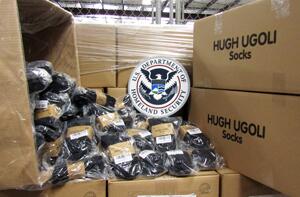Norfolk, VA CBP Officers Seize Second Significant Sham Socks Shipment destined to Loudoun County, VA