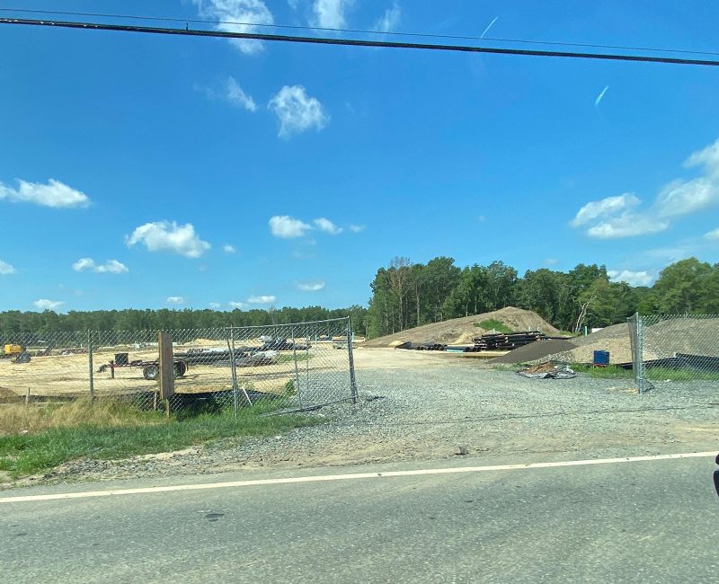 What's Going There? Construction Project on Whitesville Road