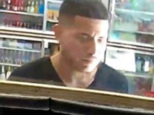 Police seeking robbery suspect who used victim's credit cards at liquor store