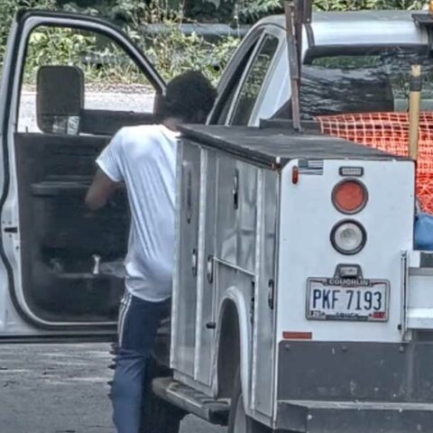 Columbus man used stolen utility truck to drive through front door of business he intended to rob - photo licensed by shore news network.