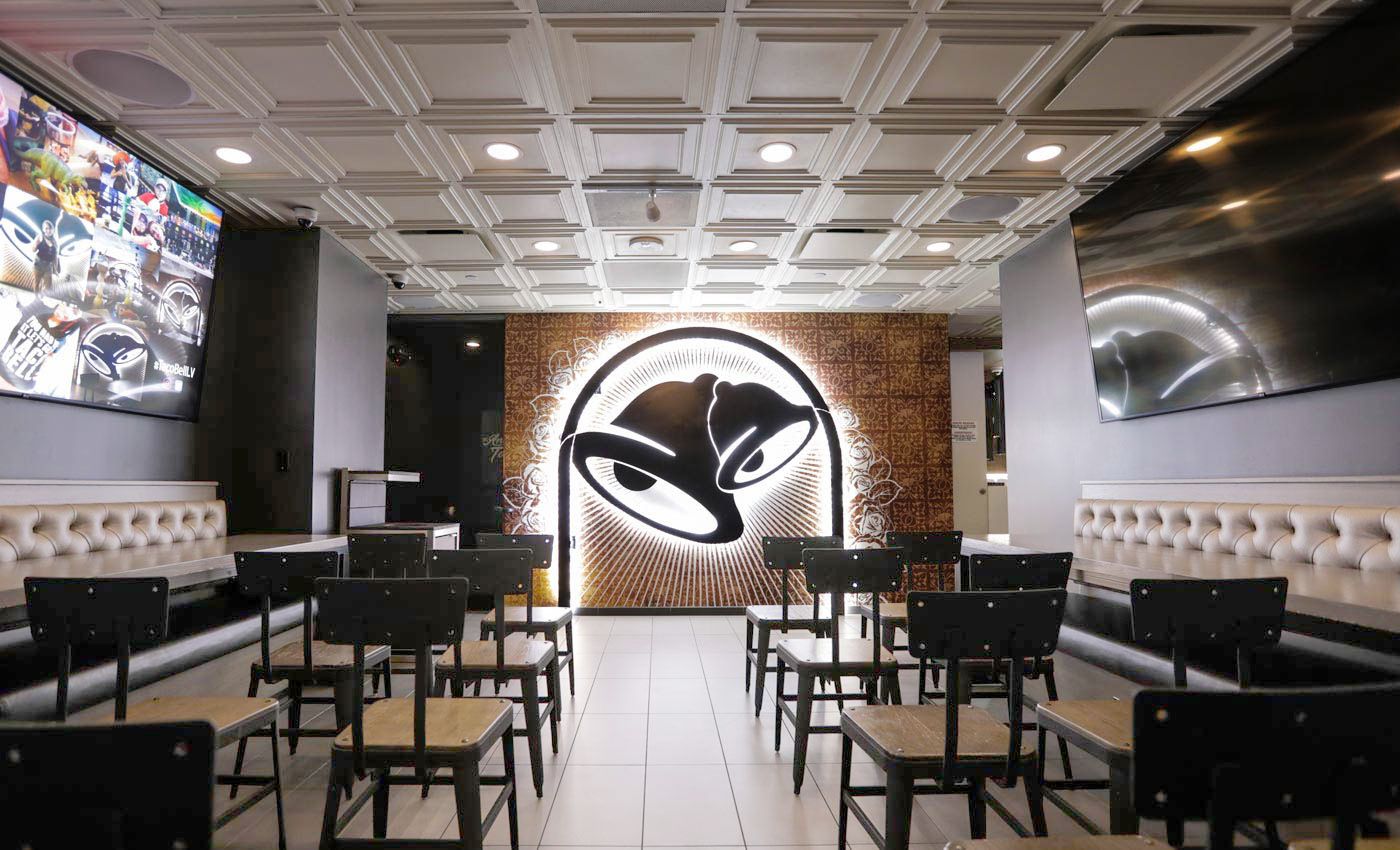 Taco Bell Goes Over and Above to Create a More Engaging Interior