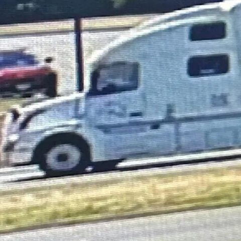 Bloodied woman screamed for help from inside bloodied tractor-trailer, witness - photo licensed by shore news network.