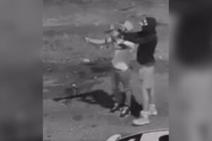 Philadelphia police searching for two men involved in shooting on west louden street