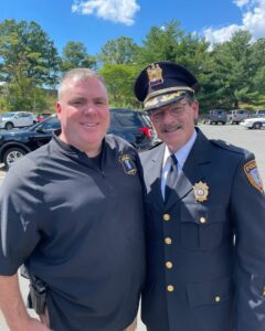 Sayreville police chief clocks out for final time