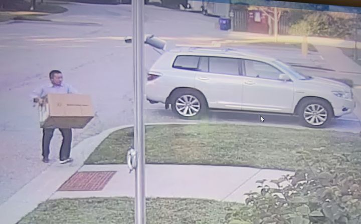 Police Seeking to Identify Man Who Abandoned Dog, Puppies at Abandoned Shelter