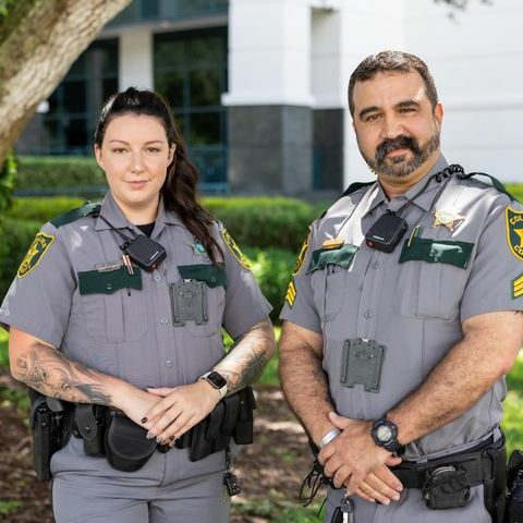 65-year-old cyclist saved by police - photo licensed by shore news network.