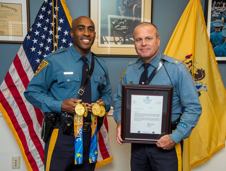 NJ State Trooper Wins Four Gold Medals at US Police and Fire Championship Event