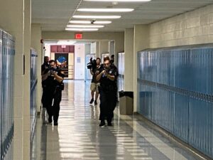 Clarkstown police practice active shooter drill ahead of first day of school