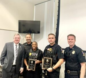 Montgomery county cops recognized for saving life of 3-year-old