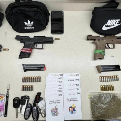 Three teens arrested with loaded guns, drugs in baltimore - photo licensed by shore news network.