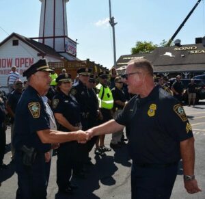 Norwalk police say goodbye to detective with 44 years on the job