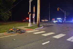 Jackson man facing life-threatening injuries after crashing dirt bike into suv