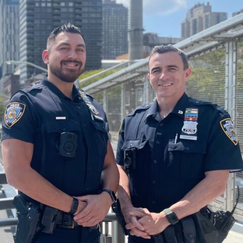 New york police officers investigating illegal street riding locate stolen moped - photo licensed by shore news network.