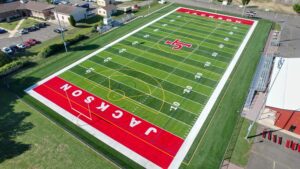 First look: mayor reina announces completion of turf field replacement at field of dreams