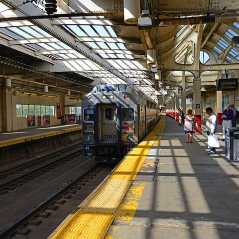 Friday morning nj transit delays blamed on late amtrak train - photo licensed by shore news network.