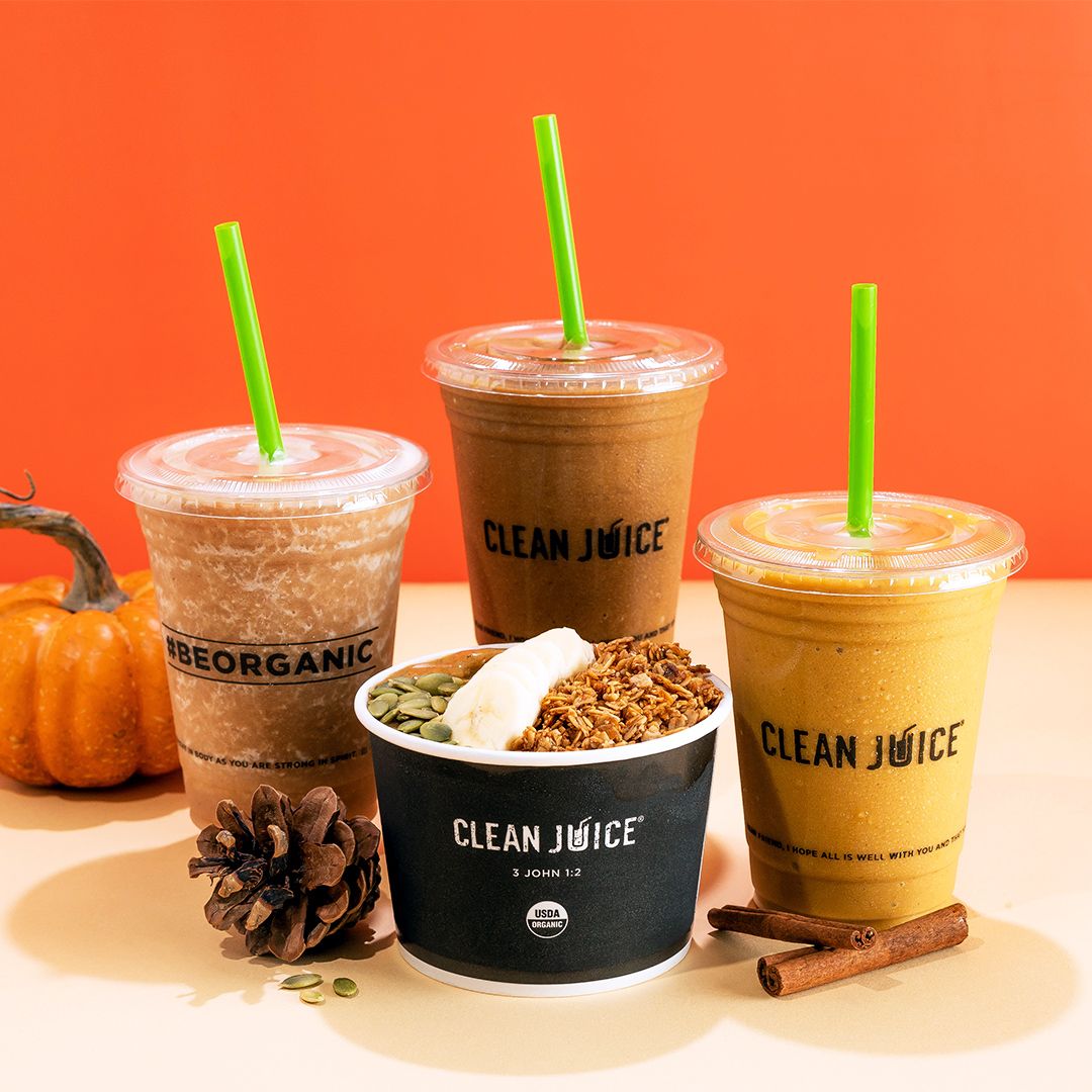 Clean Juice Celebrates Fall’s Festival of Flavors With New Pumpkin Innovations