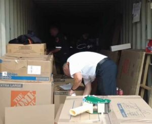 Suffolk county police team up with local civic groups to help victims of hurricane ian