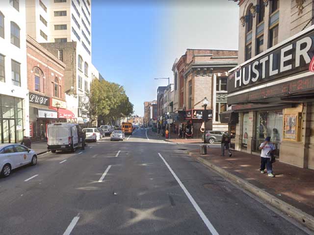 Baltimore cops on downtown foot patrol respond to shooting, two arrested