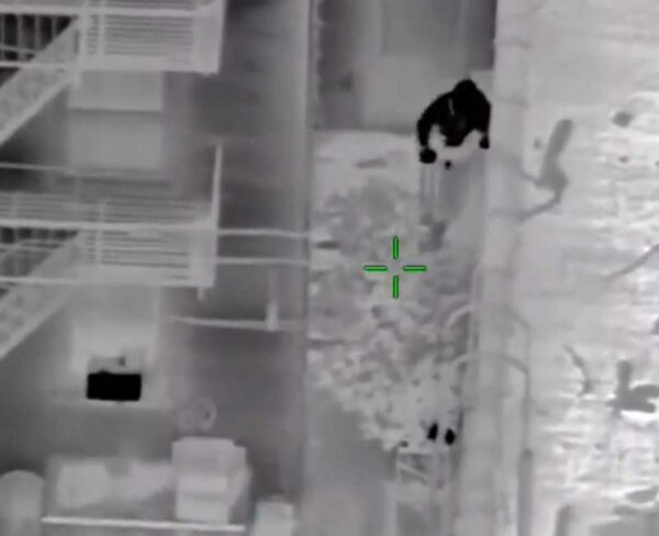 NYPD Air Units Use Thermal Imaging to Capture Slasher Hiding in the Dark