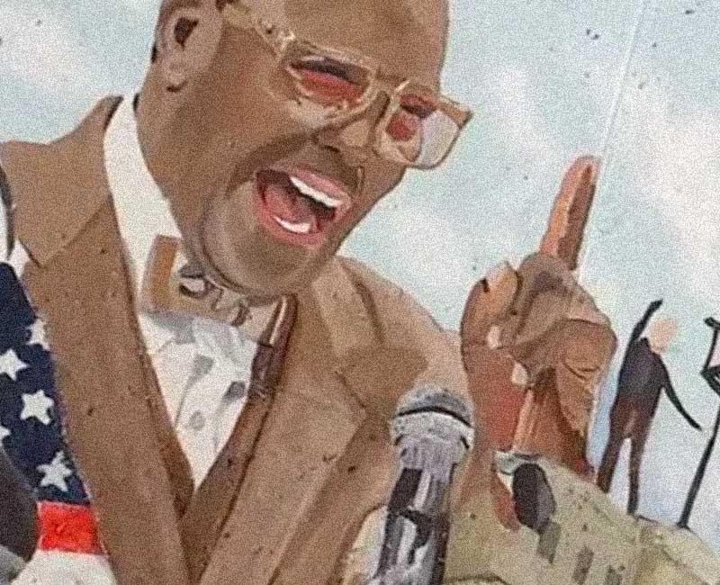 Town To Remove ‘Unauthorized’ $100,000 Mural Celebrating Accused Antisemite Louis Farrakhan