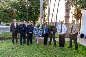 Laredo Port of Entry Holds 21st Anniversary 9/11 Memorial Ceremony at the Juarez-Lincoln Bridge