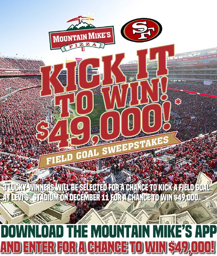 Mountain Mike's Pizza's Latest Promotions Give Football Fans Lots To Celebrate