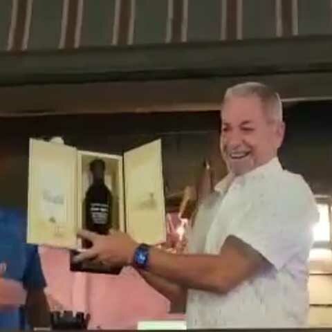 Jackson pba thanks mayor for support at annual golf outing - photo licensed by shore news network.