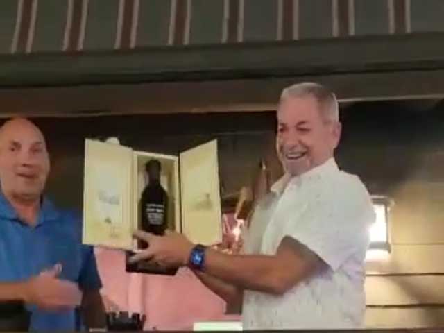 Jackson PBA Thanks Mayor for Support at Annual Golf Outing