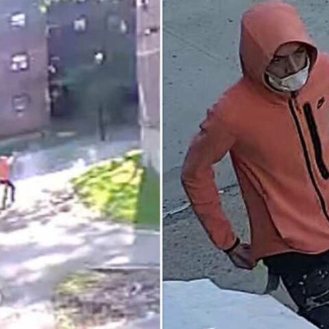 Four shot outside new york city housing complex - photo licensed by shore news network.