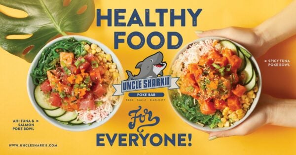 Uncle Sharkii Poke Bar Announces Two New California Franchise Locations
