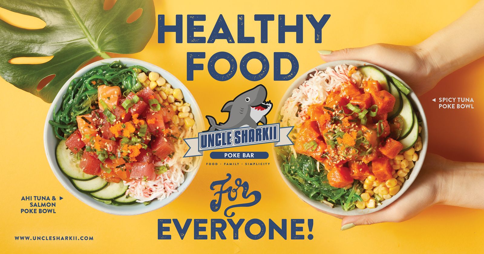 Uncle Sharkii Poke Bar Announces Two New California Franchise Locations