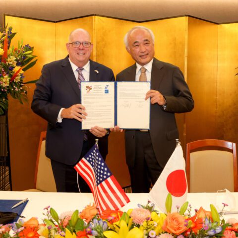Governor hogan creates economic development pact between maryland and japan - photo licensed by shore news network.