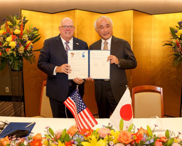 Governor Hogan Creates Economic Development Pact Between Maryland and Japan