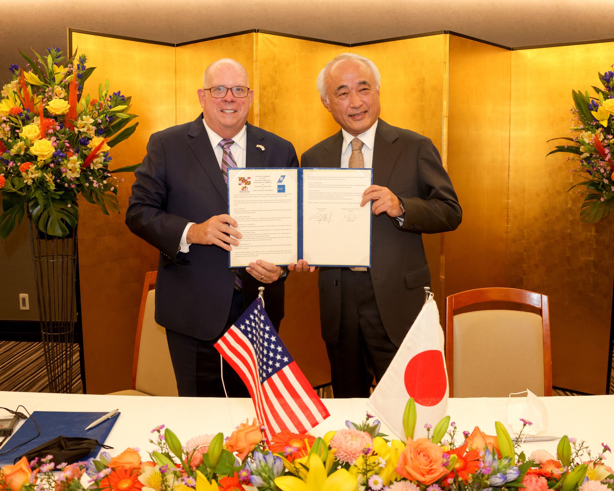 Governor Hogan Creates Economic Development Pact Between Maryland and Japan
