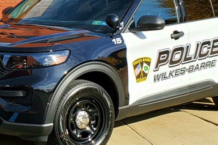 Wilkes-Barre police cruiser-file photo