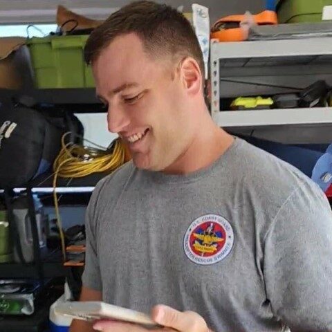 Coast guard hero praised by white house soon to be kicked out of service over vaccination status - photo licensed by shore news network.